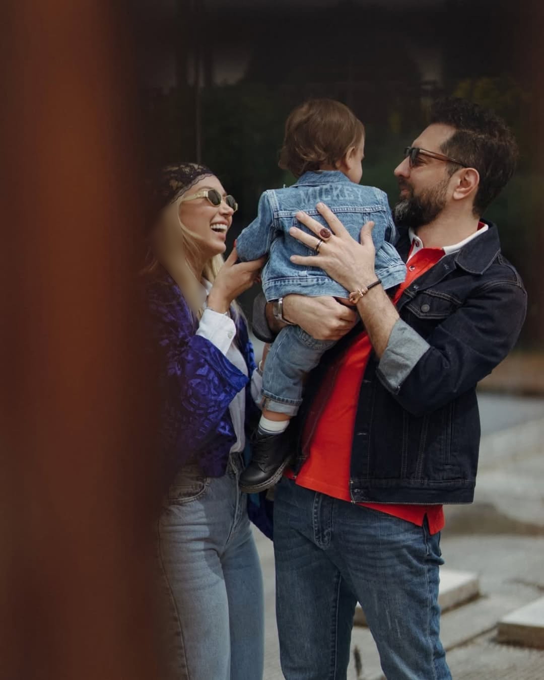 عکسی از خانواده بهرام رادان که وایرال شد