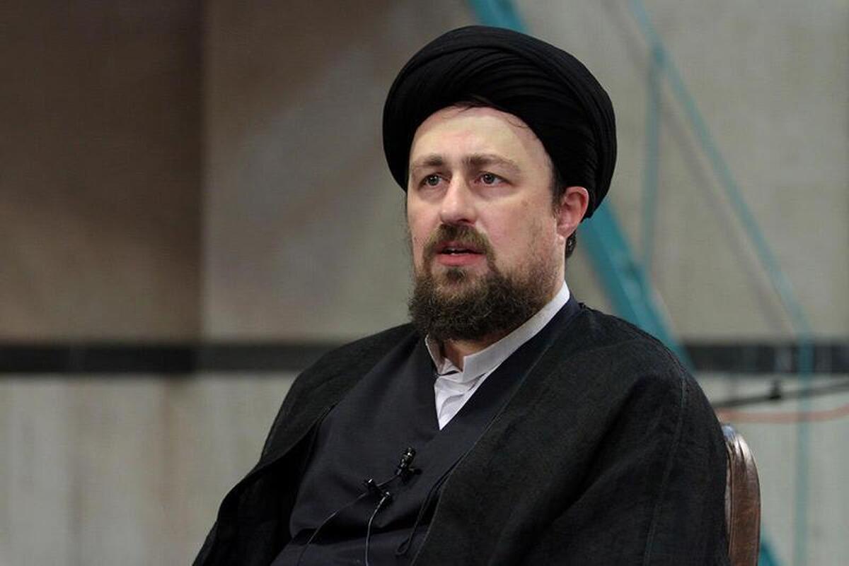 عکس/عیادت سید حسن خمینی از آیت الله نوری همدانی