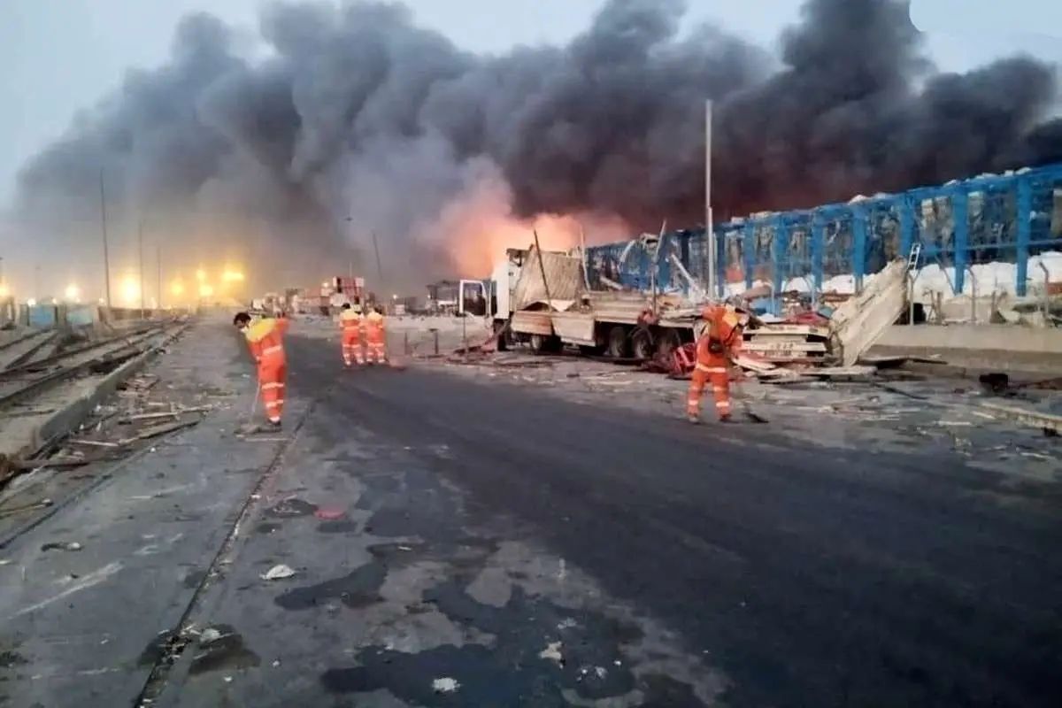 انفجار بندر رجایی؛ هنوز خبری از 8 فرد مفقود نیست