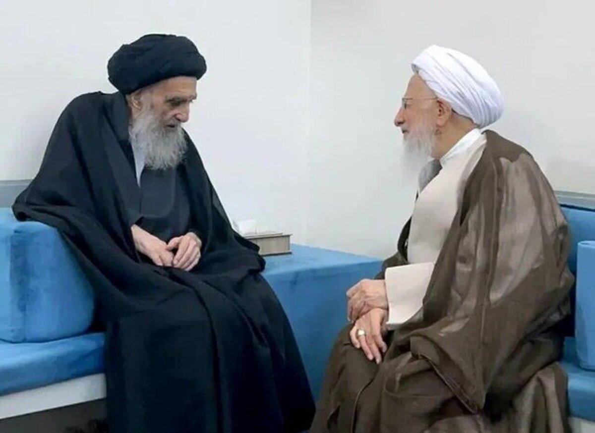 در دیدار آیت‌الله جوادی آملی با آیت‌الله سیستانی در نجف چه گذشت؟