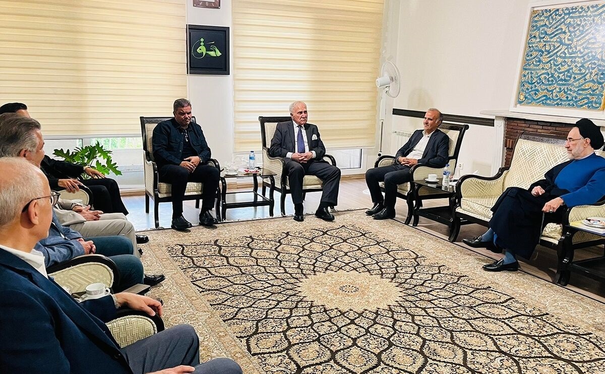 عکس/دیدار پیشکسوتان پرسپولیس با سیدمحمد خاتمی