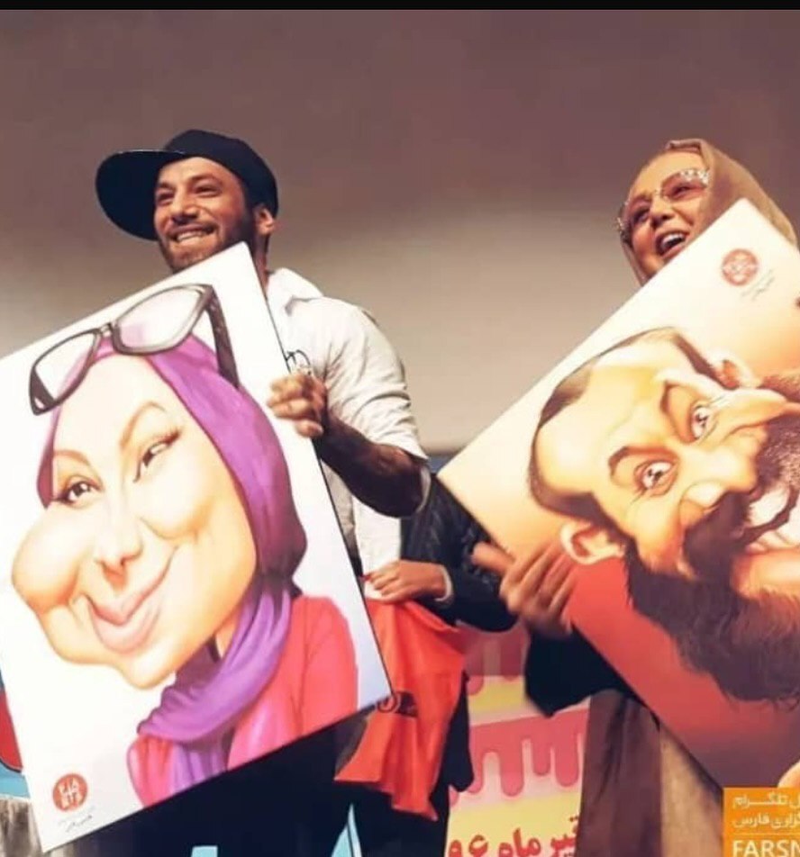 عکس/طلب بخششِ بهنوش بختیاری برای تتلو!