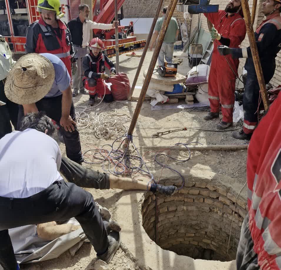 مردی در حومه مشهد بر اثر سقوط به چاه جان باخت