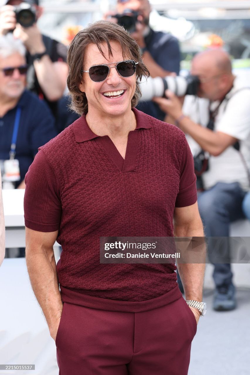 عکس/استایل تام کروز روی فرش قرمز جشنواره کن