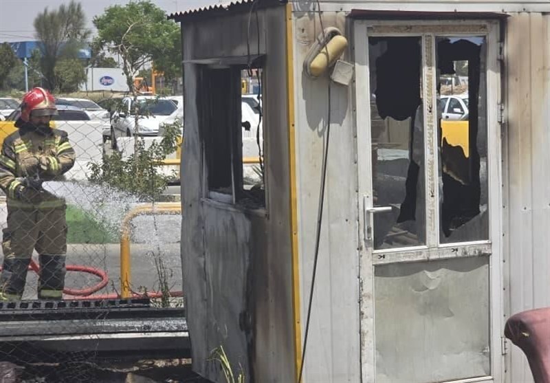 3 مصدوم در پی آتش‌سوزی در بازار آهن پایتخت