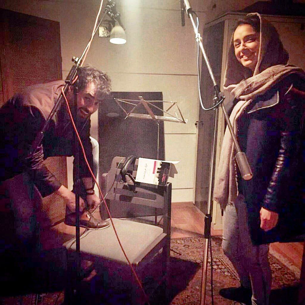 عکس/تصویری خاطره‌انگیز از پشت‌صحنه فیلم «فروشنده»