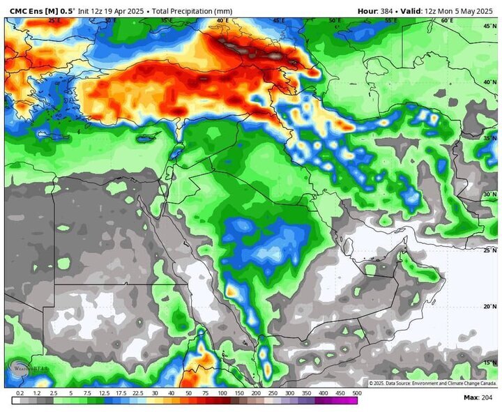هواشناسی 1404/02/03؛ آغاز موج هوای گرم در ایران