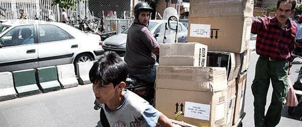 85 درصد کودکان کار تهران اتباع خارجی‌اند