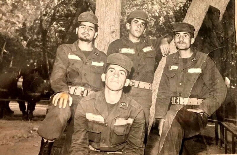 عکس/ «حسن روحانی» در لباس سربازی!