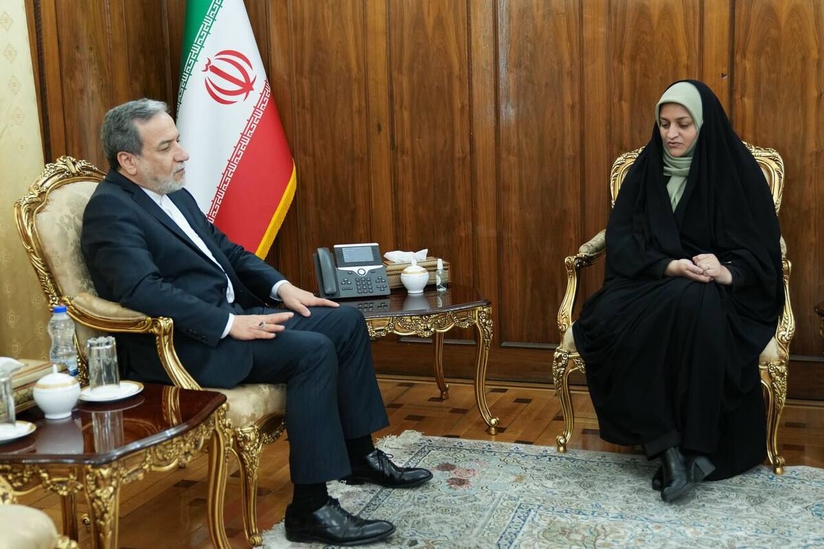 سرکنسول جدید جمهوری اسلامی ایران در آلماتی با عراقچی دیدار کرد