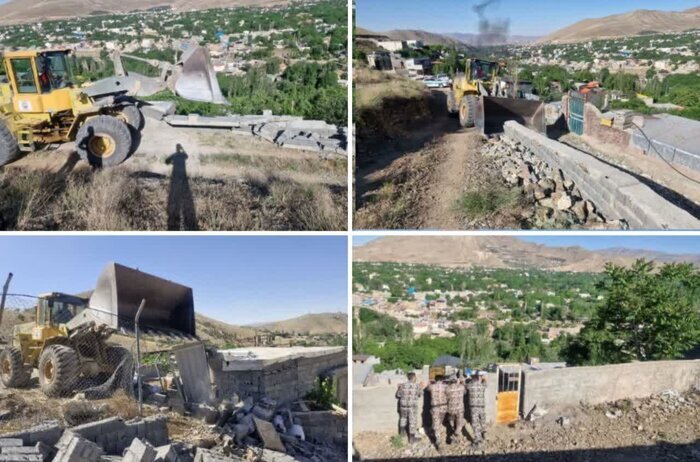 آزادسازی 8 هزار مترمربع از زمین‌های ملی دماوند