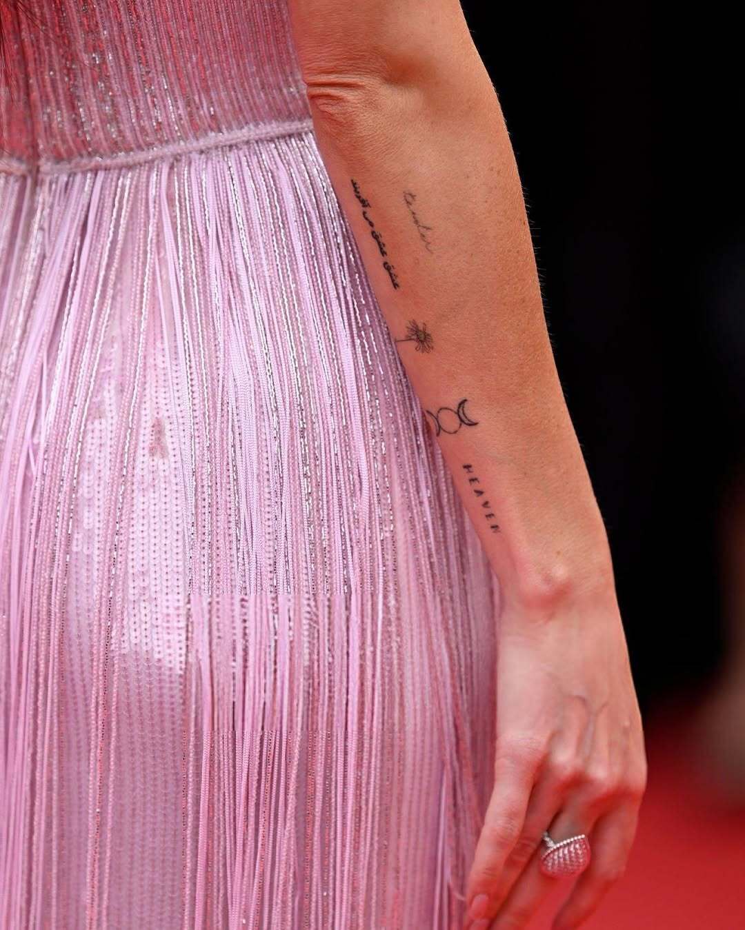 عکس/تتوی فارسیِ بازیگر هالیوود سروصدا کرد!