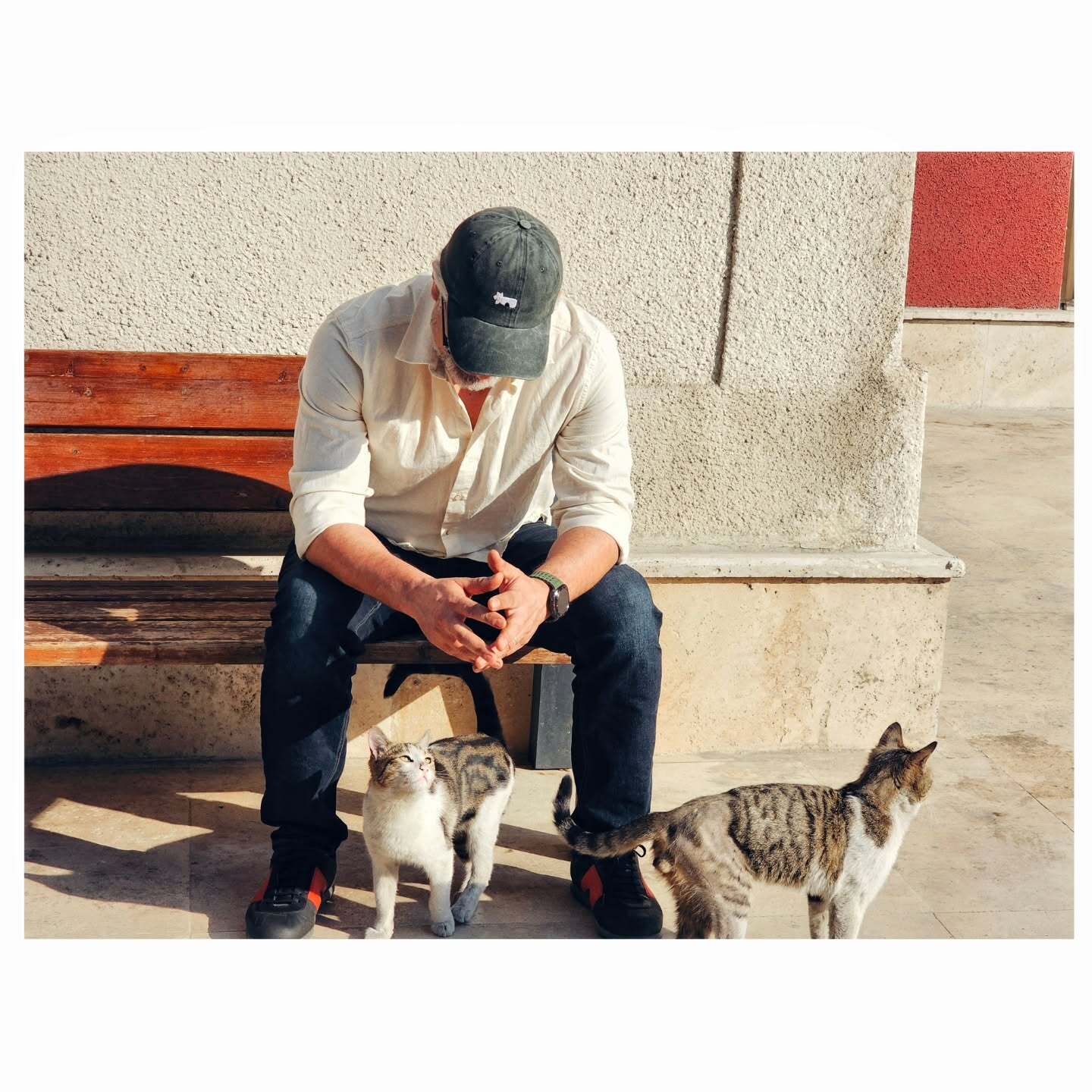 عکس/مهدی پاکدل با یک عکس متفاوت آفتابی شد