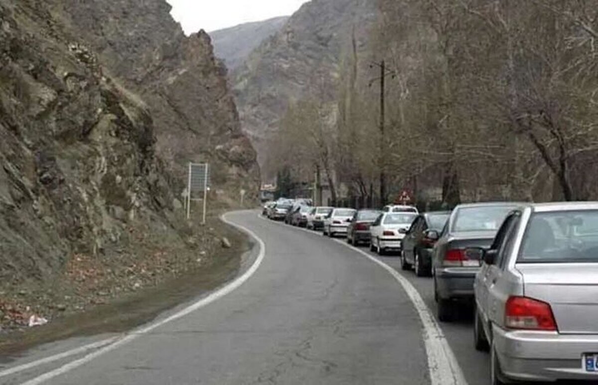 ترافیک سنگین در جاده‌های شمال