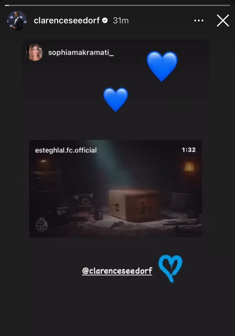 اولین واکنش سیدورف به حضور در استقلال