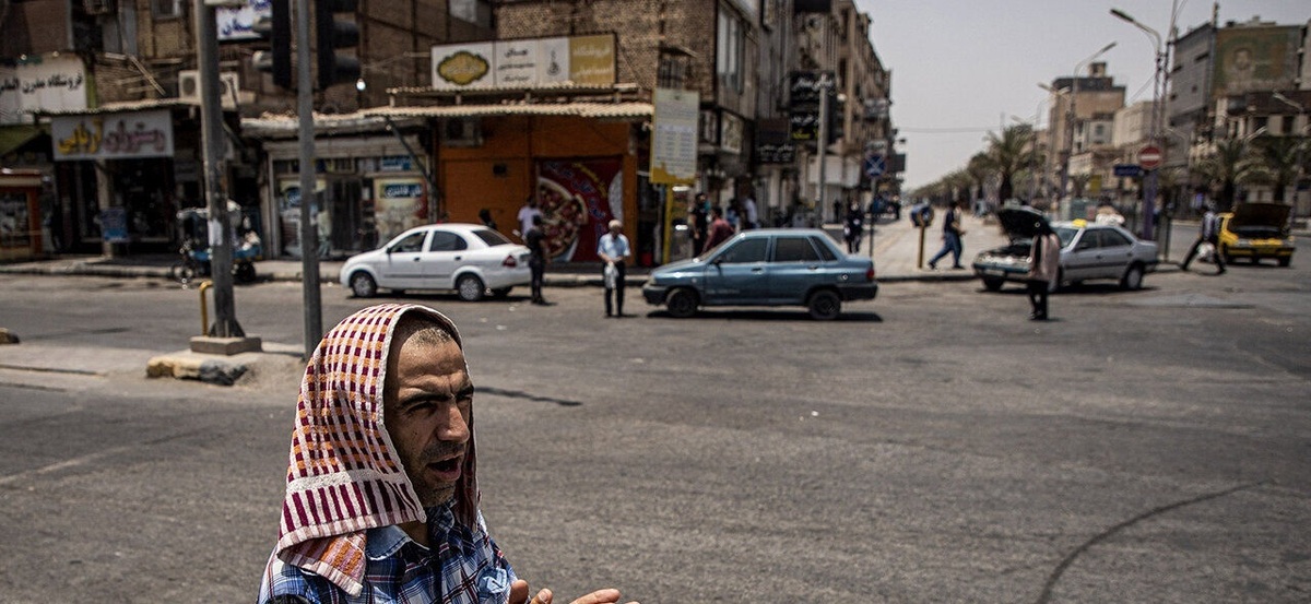 گرما و گرد و خاک در خوزستان