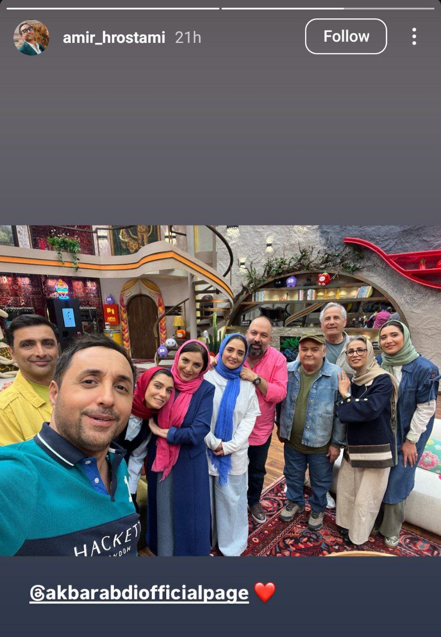 عکس جالب از دورهمی چند زوج سینمای ایران