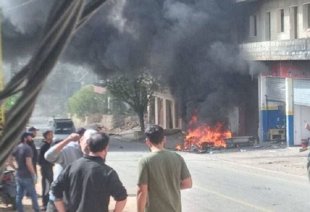 حمله پهپادی اسرائیل به جنوب لبنان
