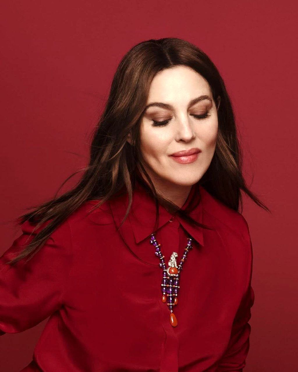 عکس/استایل جدید مونیکا بلوچی جلب‌توجه کرد