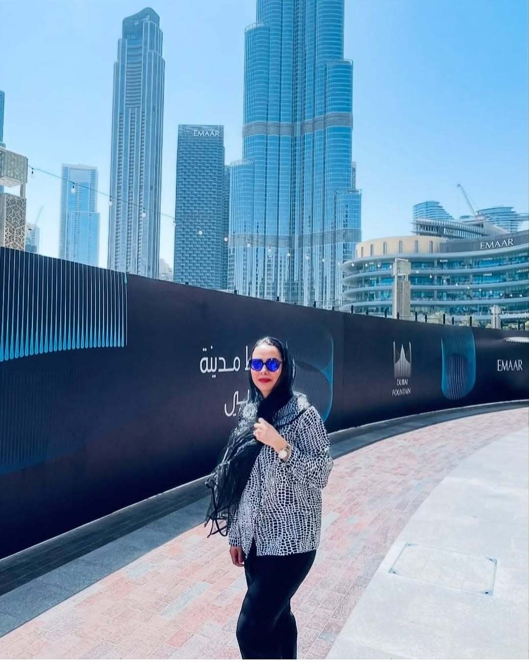 عکس/تصاویر پربازدید از سفر بازیگر گیلدخت به دبی