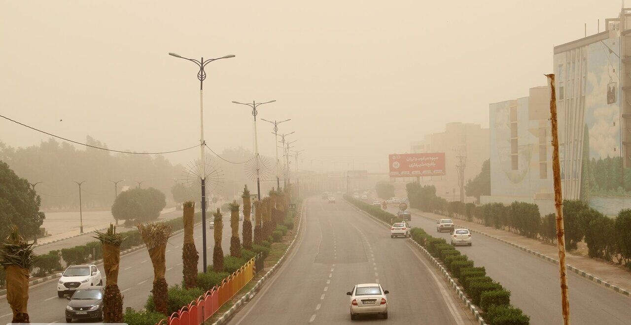 هوای اهواز و ماهشهر در وضعیت ناسالم تنفسی