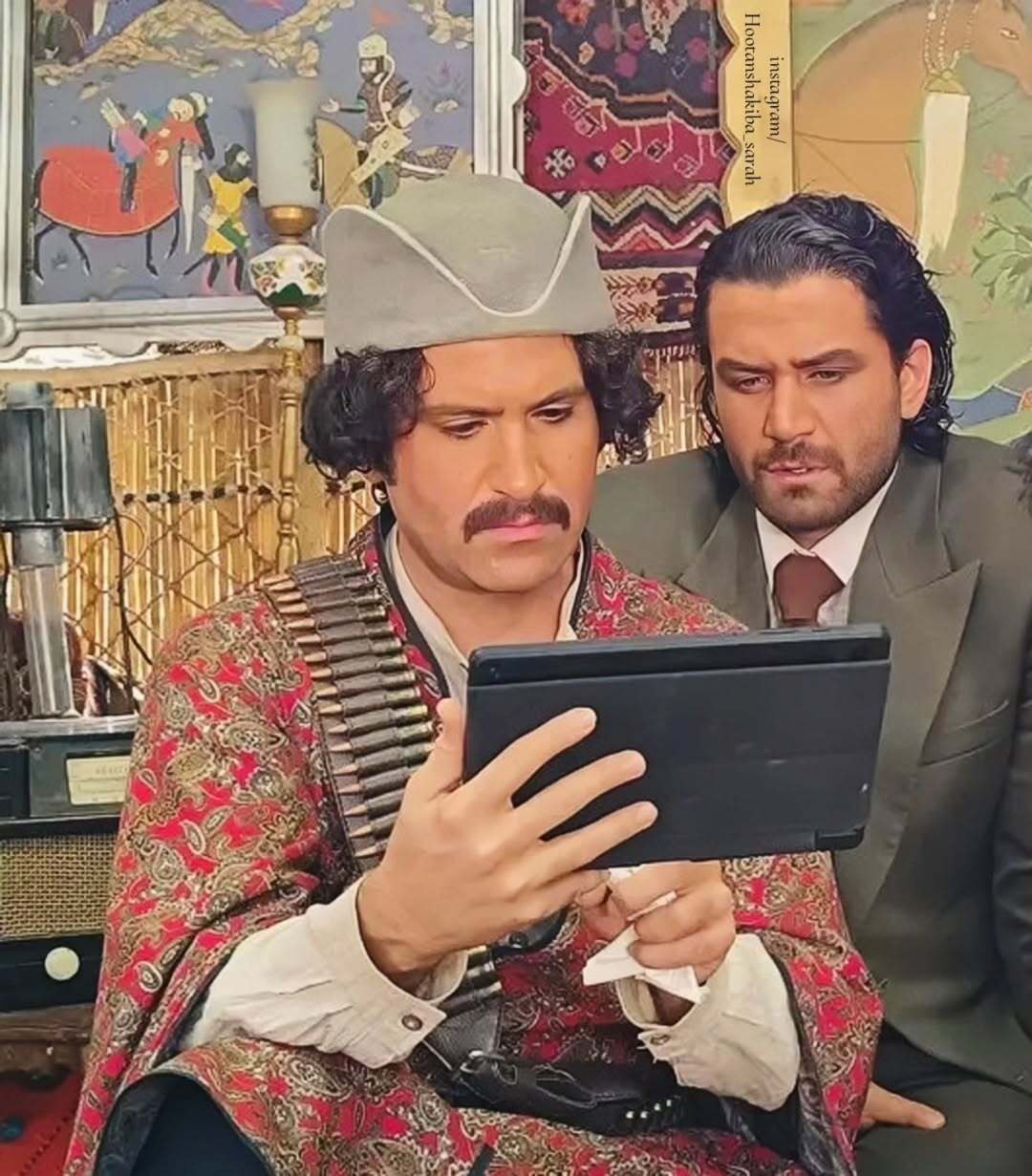 عکس/هوتن شکیبا با این گریم متفاوت در سووشون ظاهر شد