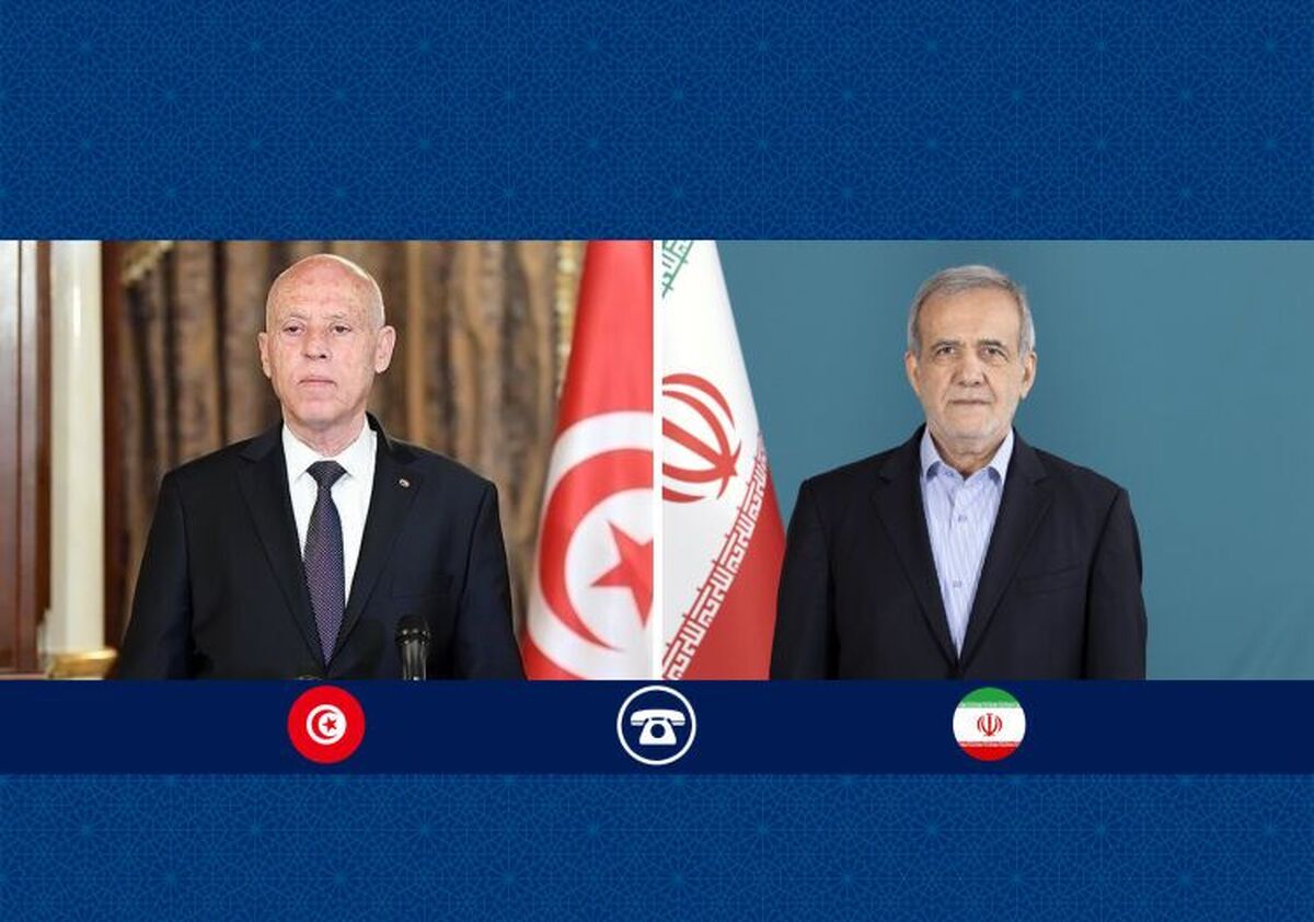 روسای جمهور ایران و تونس بر لزوم یکصدایی در محکومیت جنایت‌گری اسراییل تاکید کردند