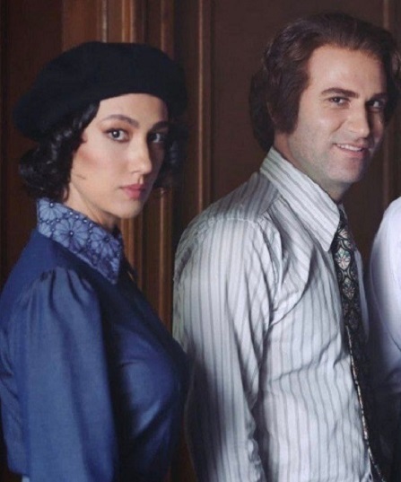 عکس/هوتن شکیبا و دوست دخترش در پشت صحنه تاسیان