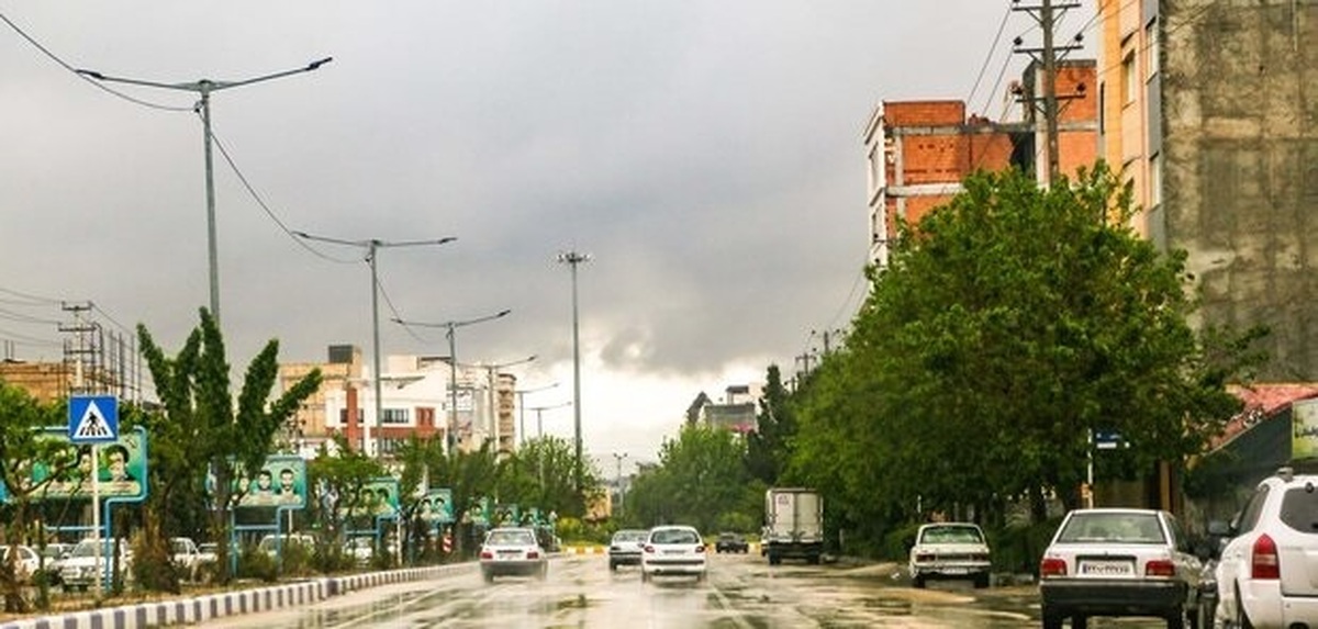 تشدید فعالیت سامانه بارشی در خراسان شمالی