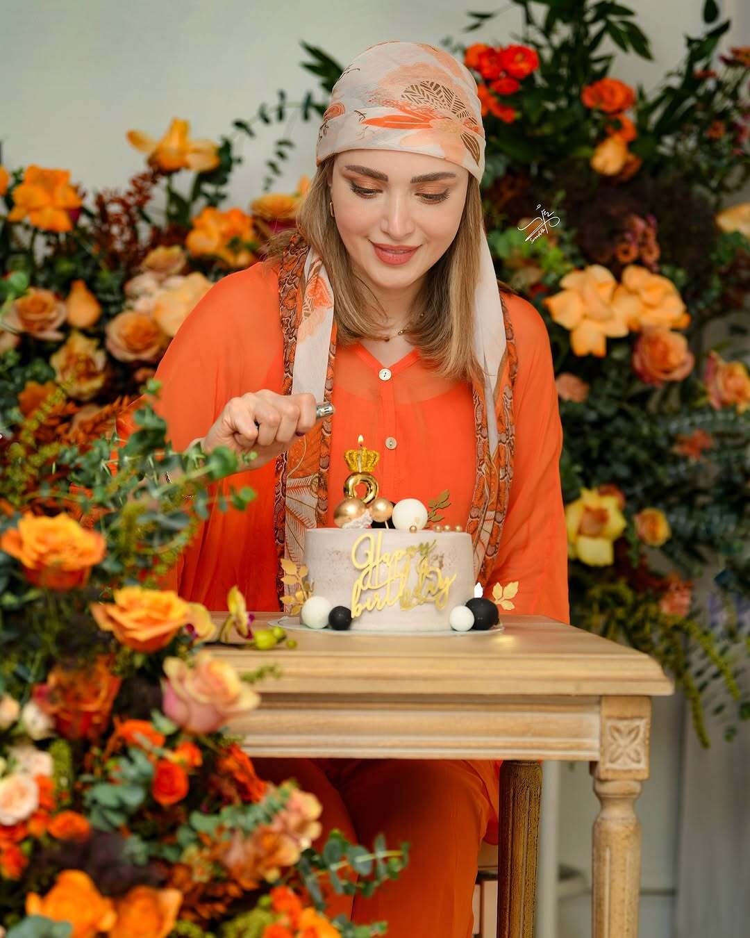 عکس/تصاویر تولد بهنوش طباطبایی در یک تمِ رویایی