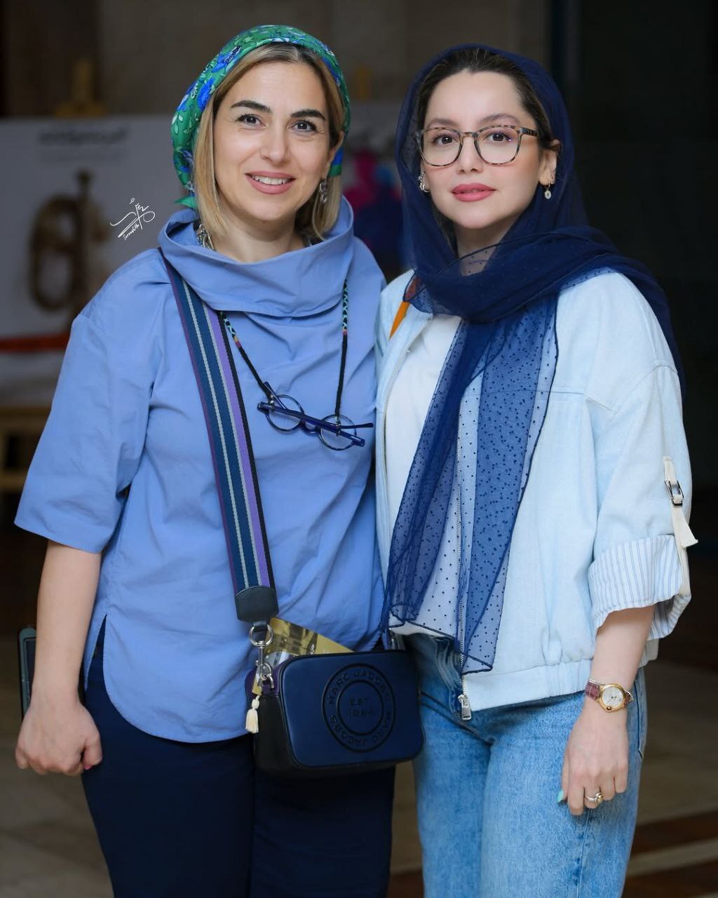 عکس/قاب تازه نازنین بیاتی و تینا پاکروان در یک مراسم