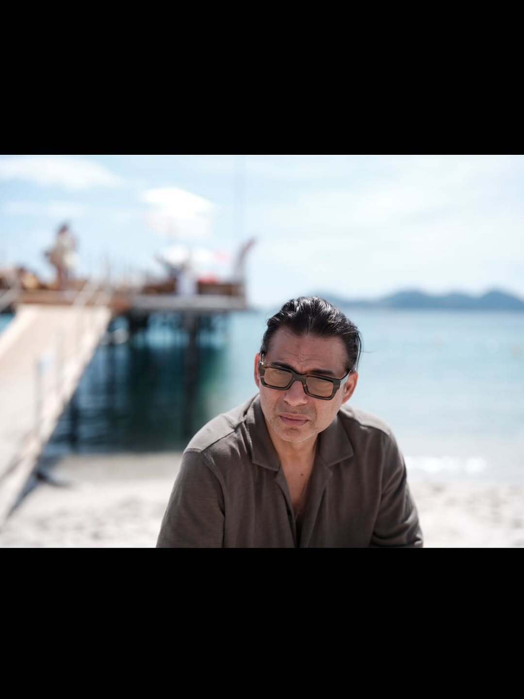 عکس/استایل ساحلی پیمان معادی در خارج از کشور