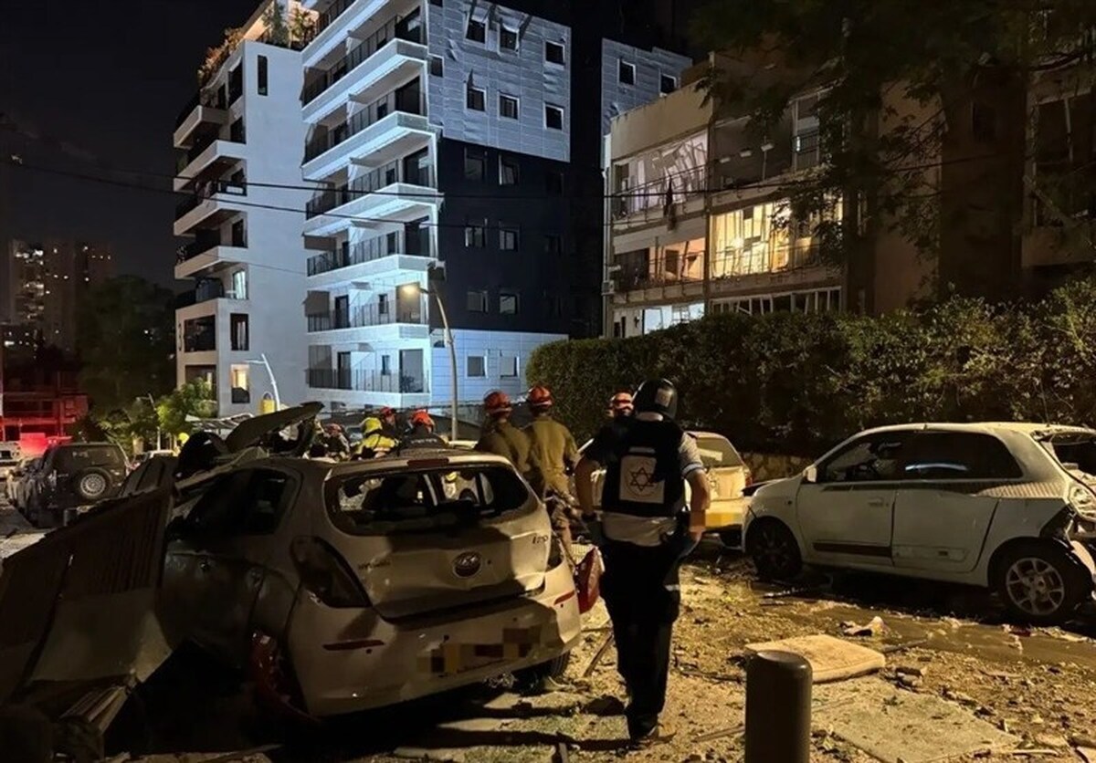 زخمی شدن ۴۰ اسرائیلی در حملات موشکی ایران