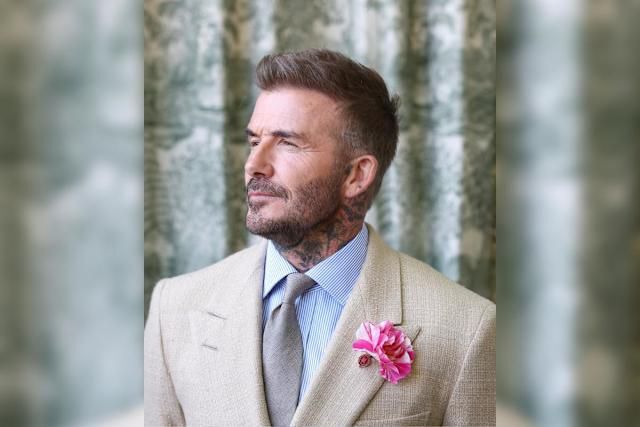 دیوید بکام نشان شوالیهٔ امپراتوری بریتانیا را دریافت کرد