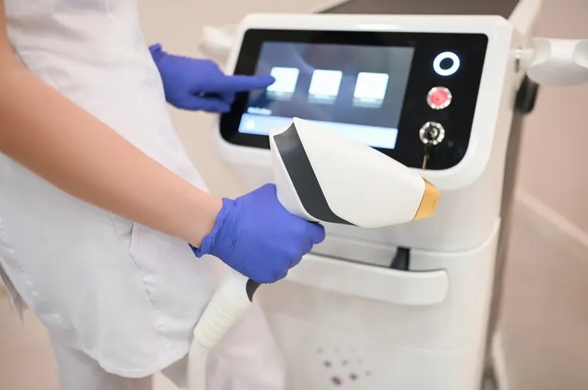 اپراتور دستگاه لیزر