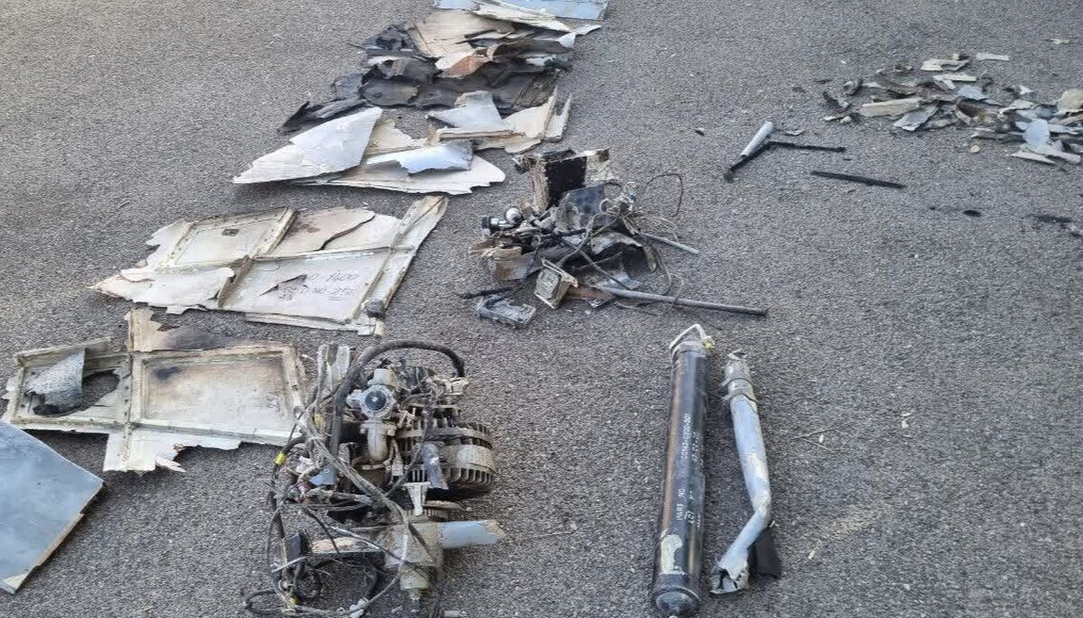 پدافند سپاه دو پهپاد را بر فراز استان زنجان ساقط کرد