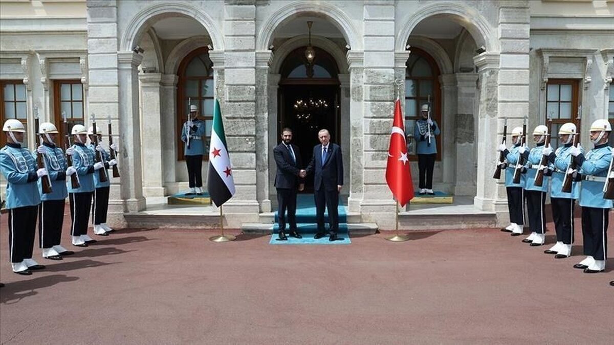 جولانی با رئیس جمهور ترکیه دیدار کرد