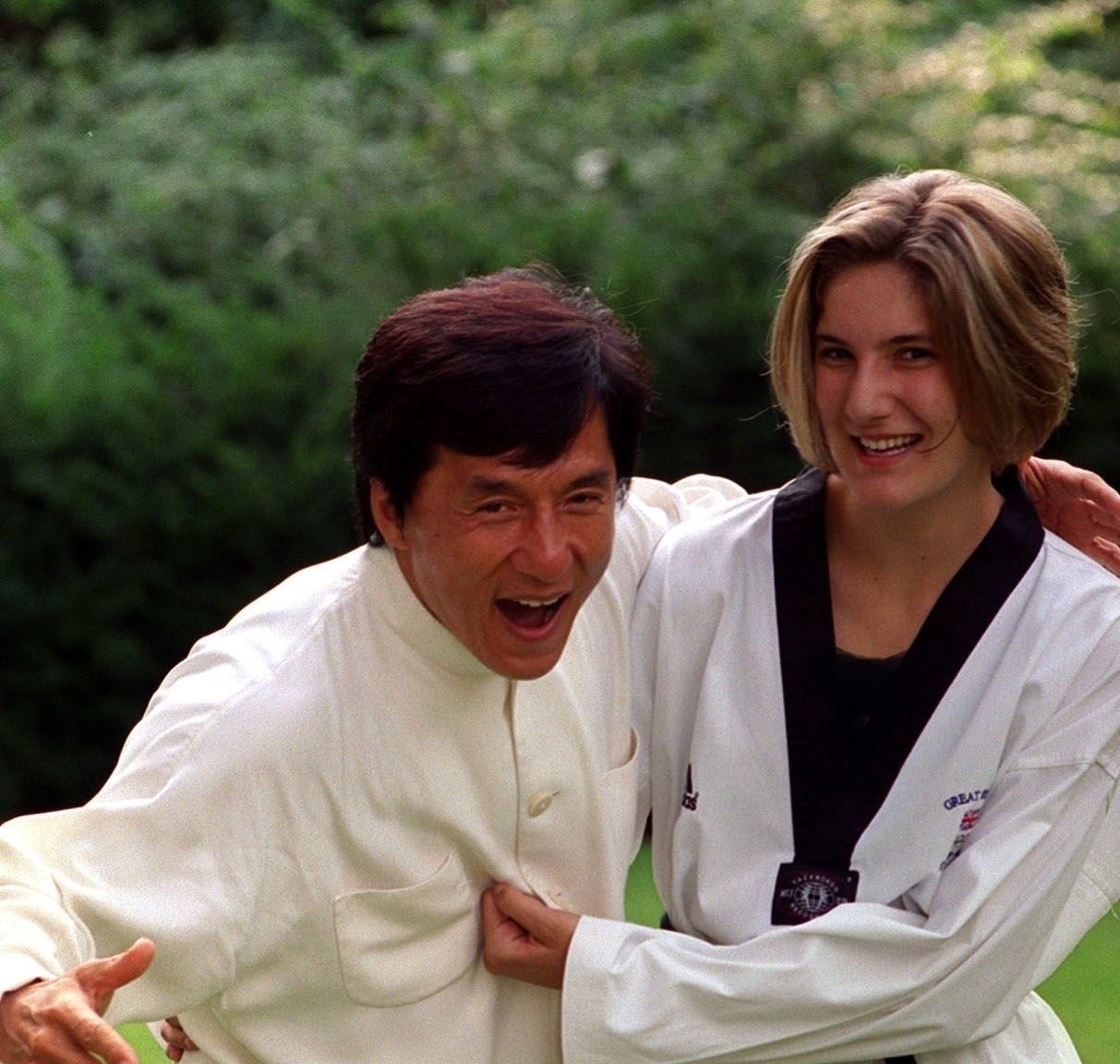 عکس/مبارزه «جکی چان با دختر تکواندو کار المپیکی انگلیس»