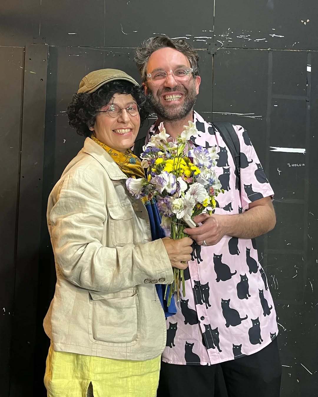 عکس/گریم عجیبِ سوسن پرور در یک نمایش