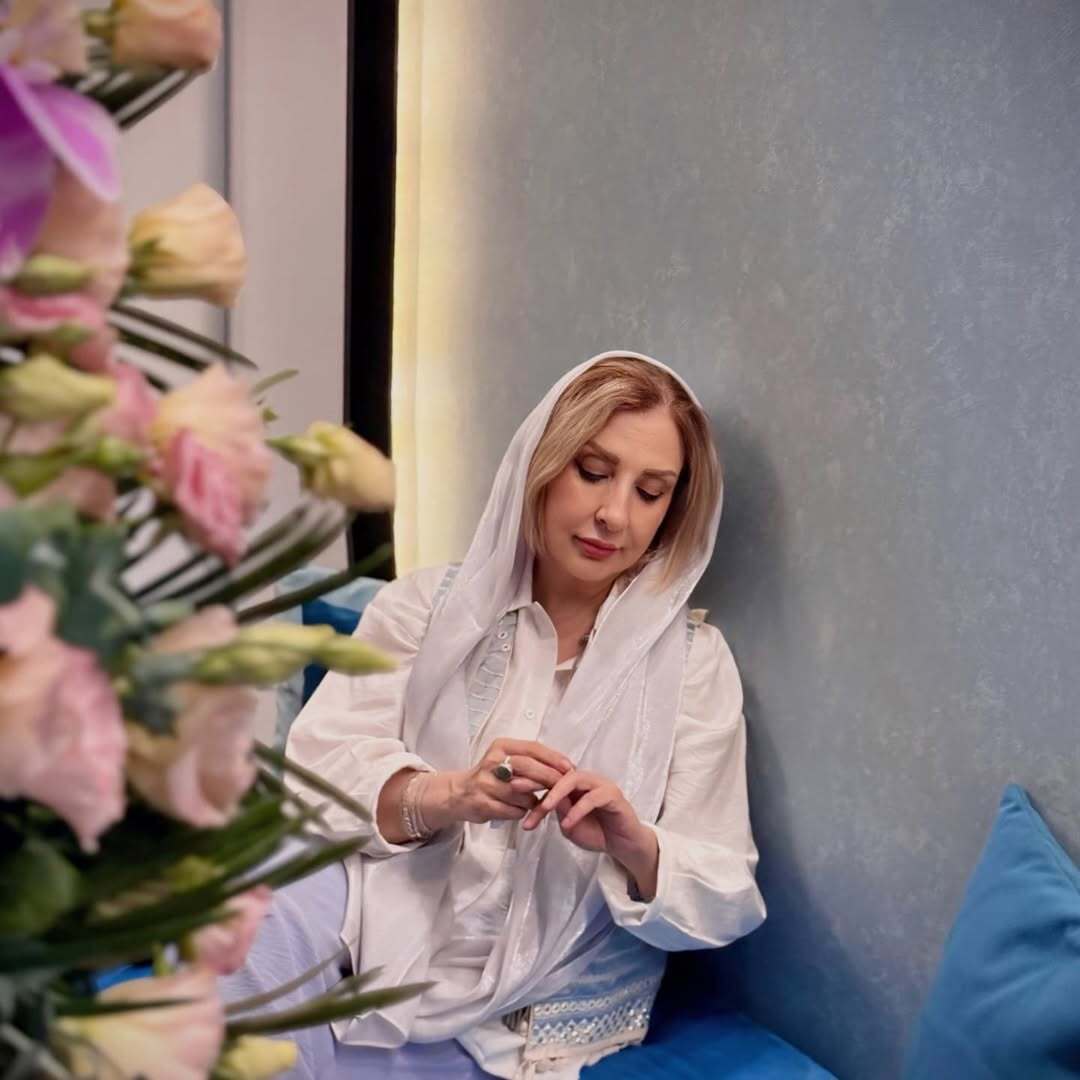 عکس/تصاویر دیدنیِ مرجانه گلچین در یک لوکیشن خاص