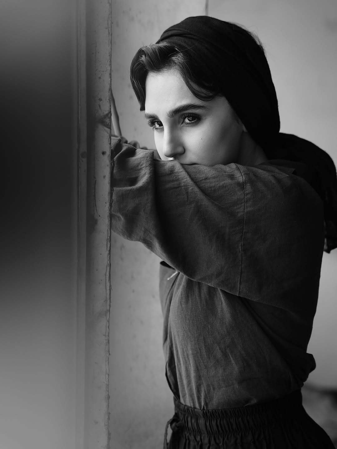 عکس/ژست هنری شیدا زخم کاری در جدیدترین عکس‌هایش