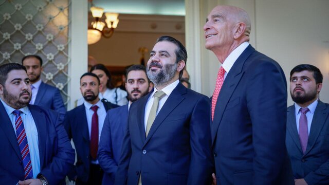 افتتاح اقامتگاه سفیر آمریکا در دمشق + عکس