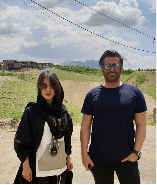 عکس دو نفره الهام اخوان و محمدرضا گلزار