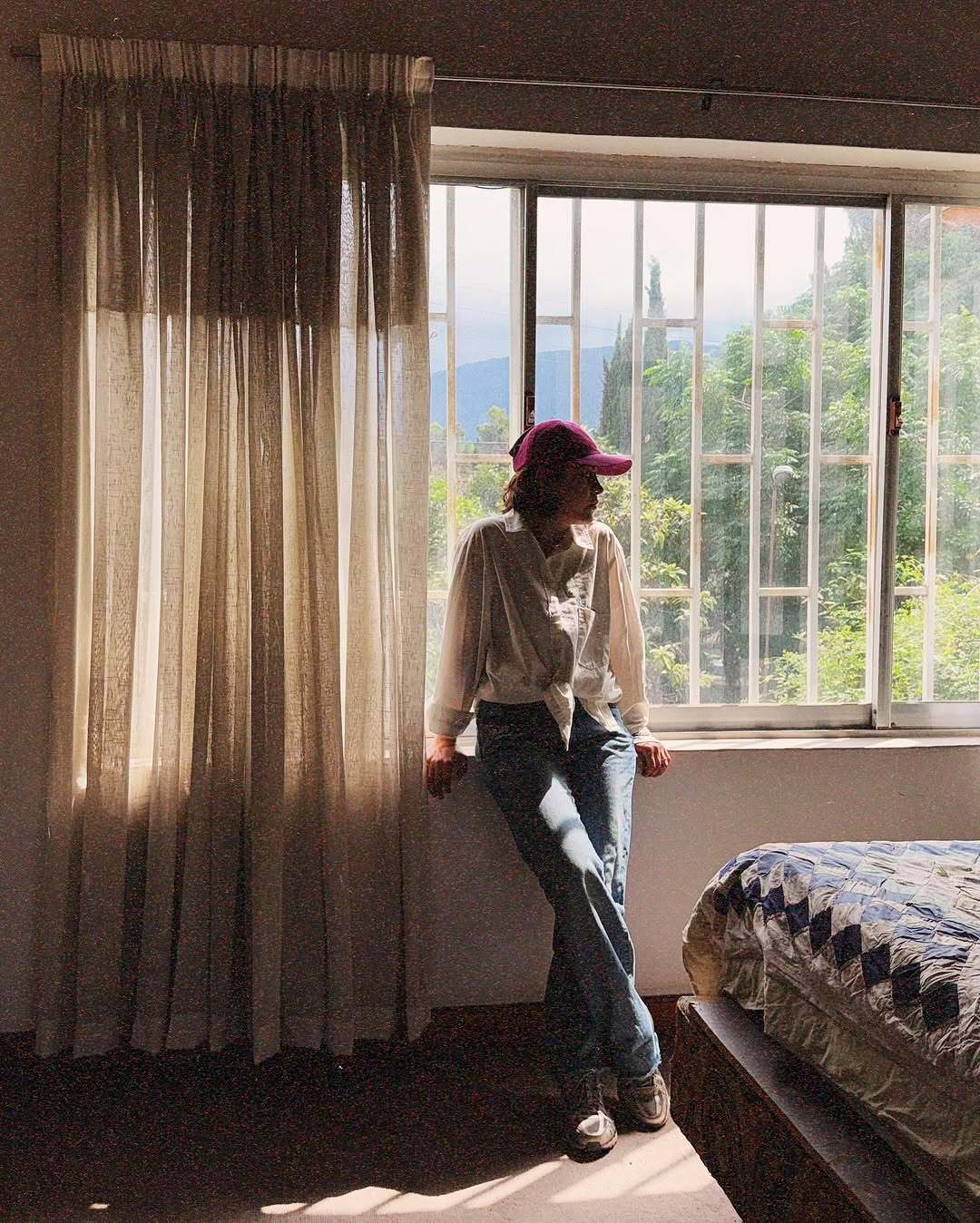 عکس/تیپ و استایل شیدا خلیق در ویلای شمال