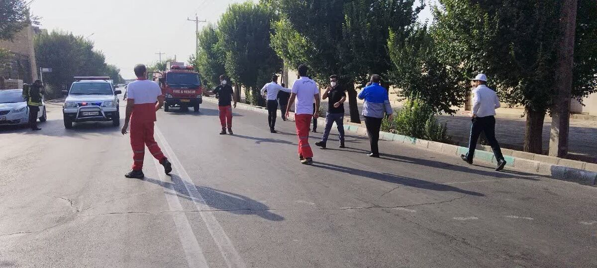 نشت گاز آمونیاک در کارخانه یخ یزد