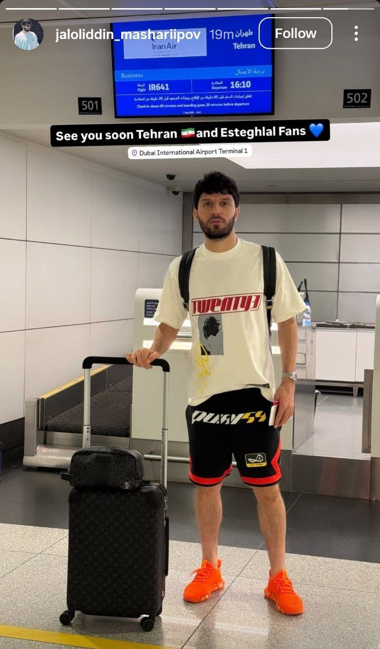 وعده مجازی ماشاریپوف به هواداران استقلال