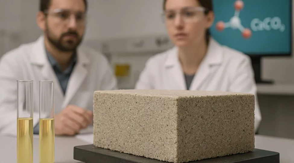 تبدیل ادرار به بتن با کمک باکتری تبدیل ادرار به بتن با کمک باکتری