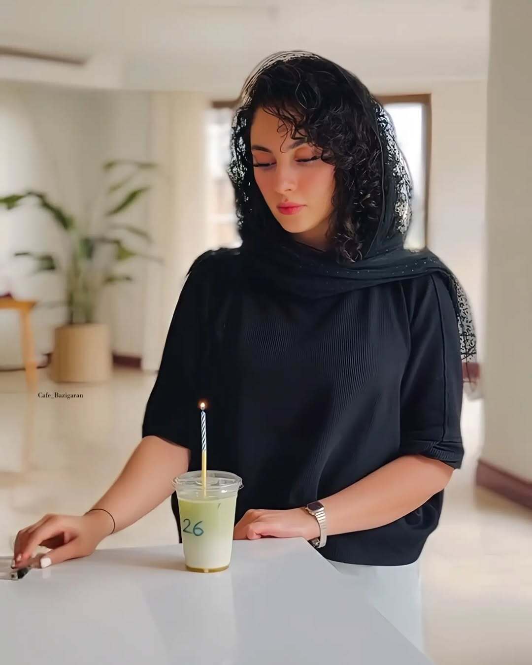 عکس/کیک تولد عجیبی که ترلان پروانه برای تولدش انتخاب کرد!