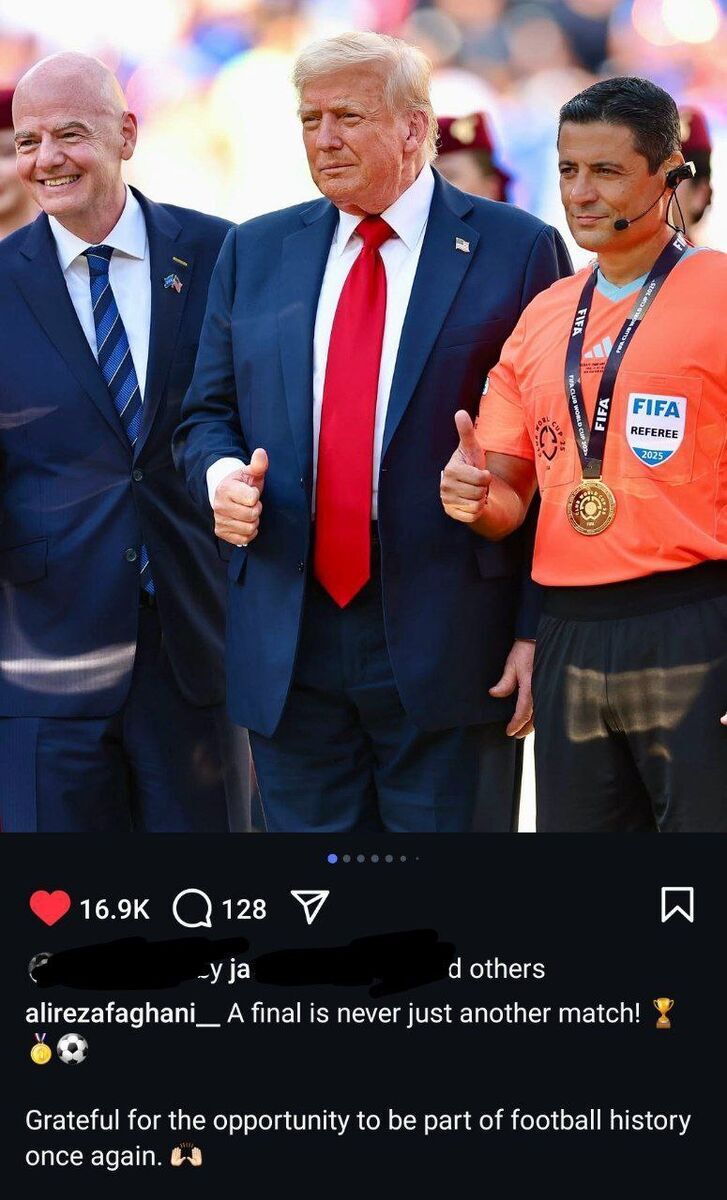 فغانی با انتشار تصویر خود در کنار ترامپ: ممنونم؛ بار دیگر بخشی از تاریخ فوتبال شدم! فغانی با انتشار تصویر خود در کنار ترامپ: ممنونم؛ بار دیگر بخشی از تاریخ فوتبال شدم!