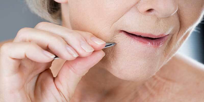 مو‌های زائد چانه نشانه چیست؟